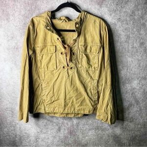 Free People Utility Jacket in Olive Size XS